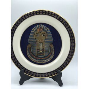 GORHAM TREASURES OF THE‎ MASK OF TUTANKHAMUN GHENT COLLECTORS PLATE 1978 #1269